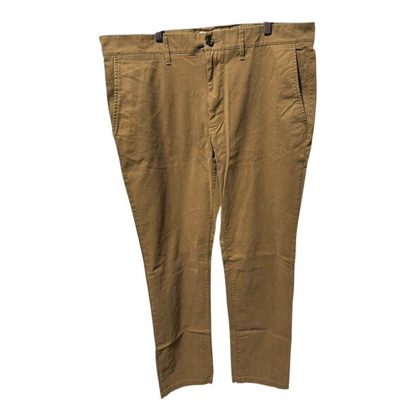 Goodfellow Straight Chino Men’s Pants 38x36 NWT Brown - Picture 1 of 14